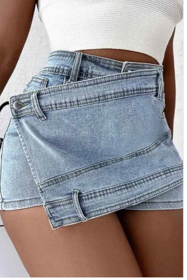 Denim Skort (No Stretch)